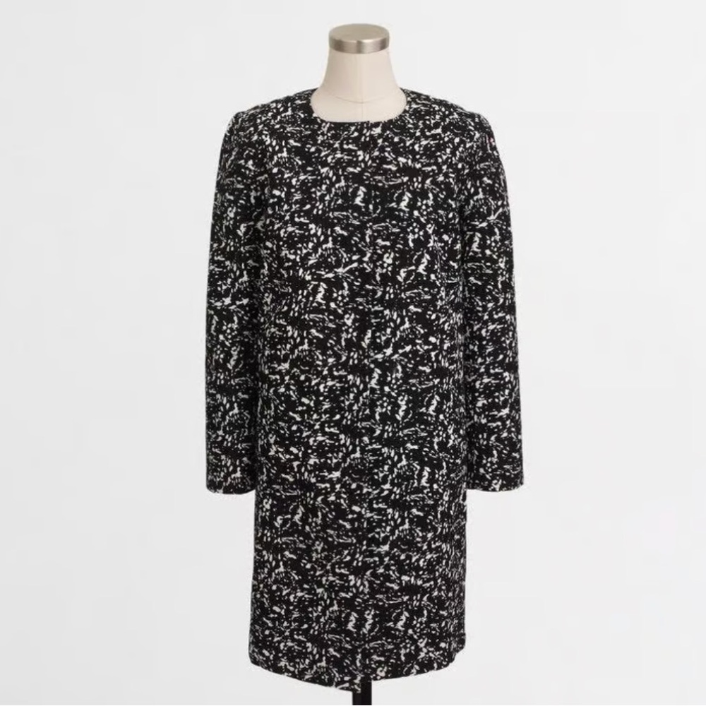 J. Crew collarless jacket